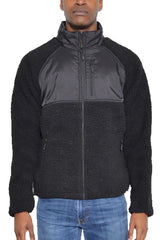 Men's Full Zip Sherpa Fleece Jacket | Zarnesh