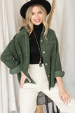 Women Ribbed Velvet Jacket | Zarnesh