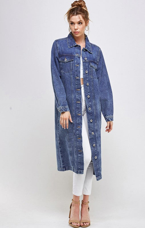 Women Non Stretch Third Quarter Denim Jacket | Zarnesh