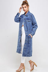 Women Non Stretch Third Quarter Denim Jacket | Zarnesh