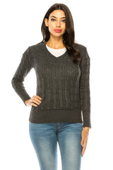 Women Knit Hoodie Sweater | Zarnesh