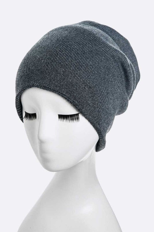 Women Double Layer Soft Convertible Beanie | Zarnesh