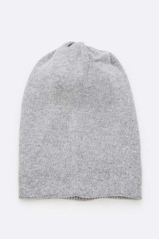 Women Double Layer Soft Convertible Beanie | Zarnesh