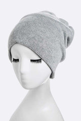 Women Double Layer Soft Convertible Beanie | Zarnesh