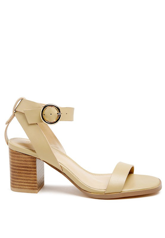  WOMEN'S RAG&CO DOLPH STACK BLOCK HEELED SANDAL |ZARNESH