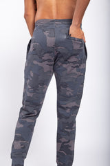 Men Jagged Camo Joggers | Zarnesh