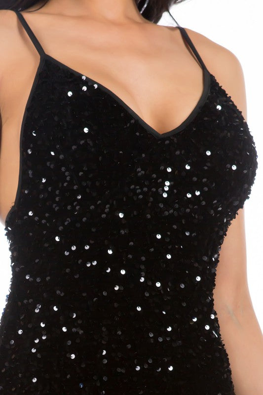 Women Sexy Sequin Party Dress | Zarnesh