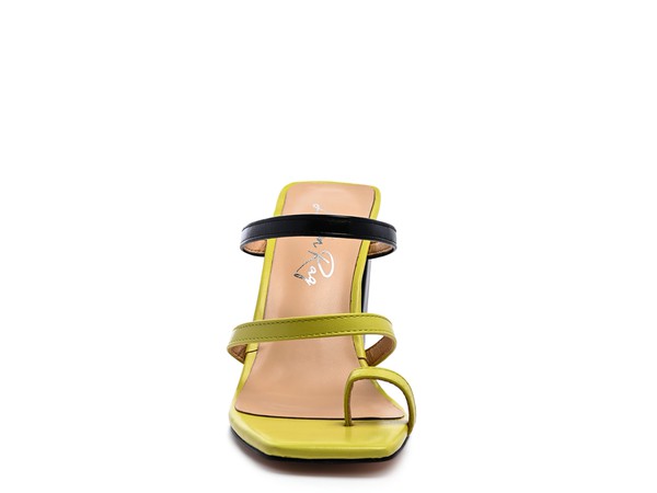 Women's Marve Block Heel Thong Sandals |Zarnesh