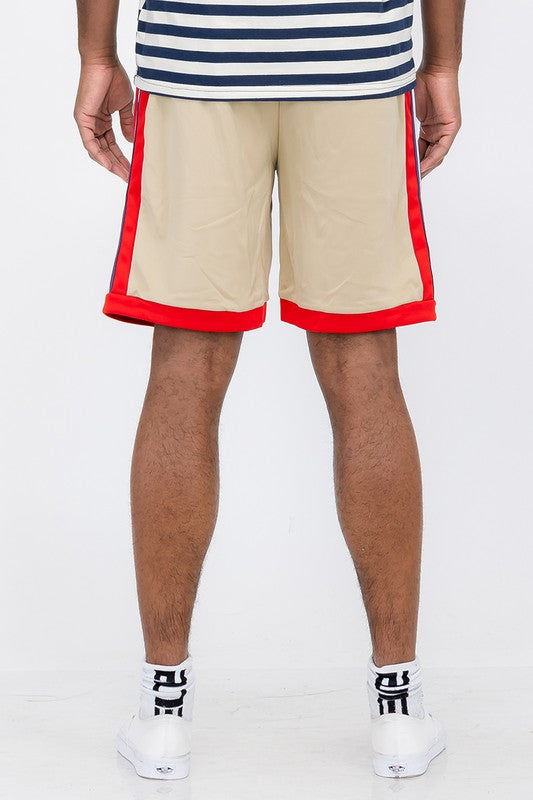 Men Double O Tape Casual Sweat Shorts | Zarnesh