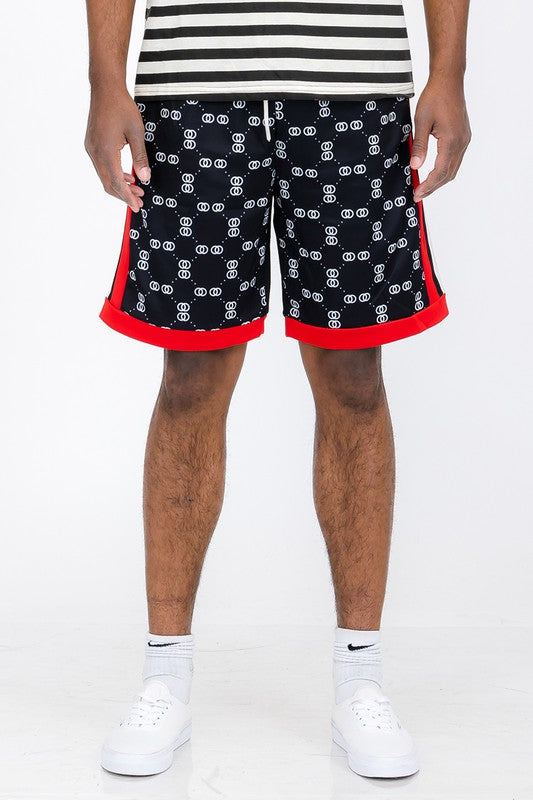 Men Double O Tape Casual Sweat Shorts | Zarnesh