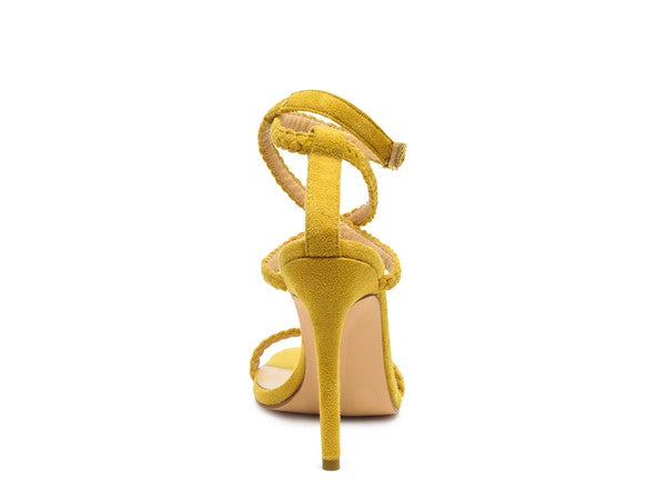 WOMEN'S SHERRI SUEDE STILETTO SLING-BACK SANDAL | ZAR NESH