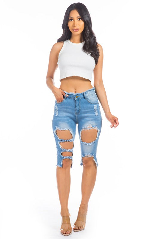 Denim Shorts for Women | Zarnesh