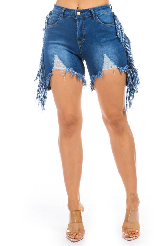 Women's High-Waisted Denim Hot Shorts: Trendy Jeans for Summer | Zarnesh