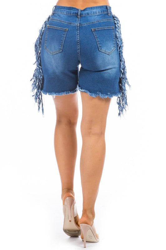 Women's High-Waisted Denim Hot Shorts: Trendy Jeans for Summer | Zarnesh