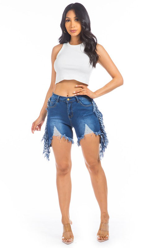 Women's High-Waisted Denim Hot Shorts: Trendy Jeans for Summer | Zarnesh