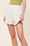 Women Summer Functional Pockets Dahlia Flare Hem Shorts Zarnesh