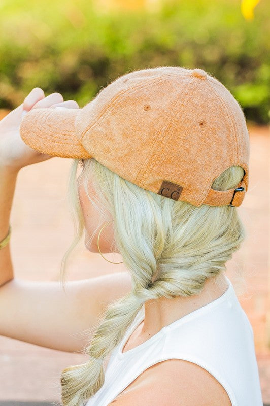 Women's CC Terry Cloth Baseball Hat | Zarnesh