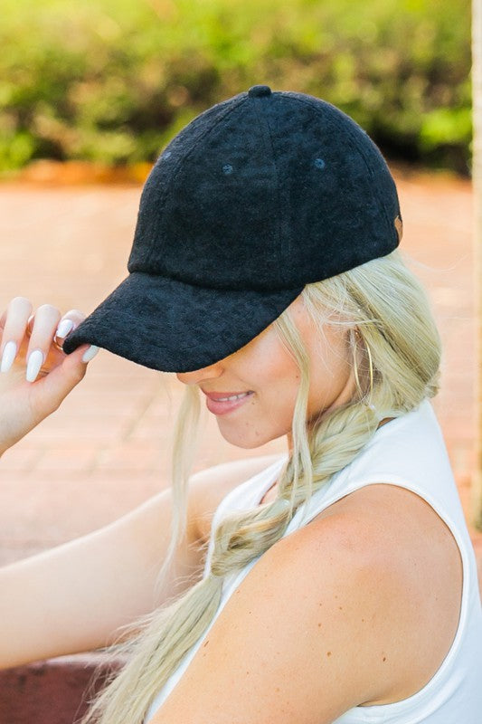 Women's CC Terry Cloth Baseball Hat | Zarnesh