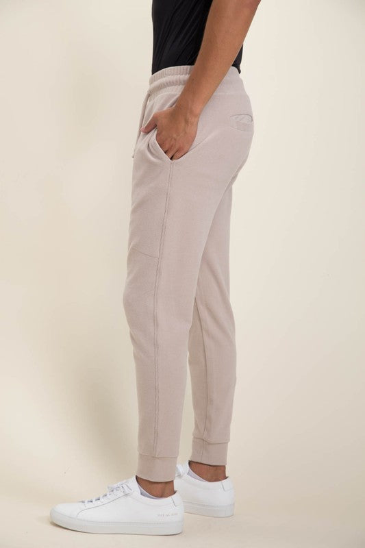 Men Micro-Ribbed Joggers | Zarnesh