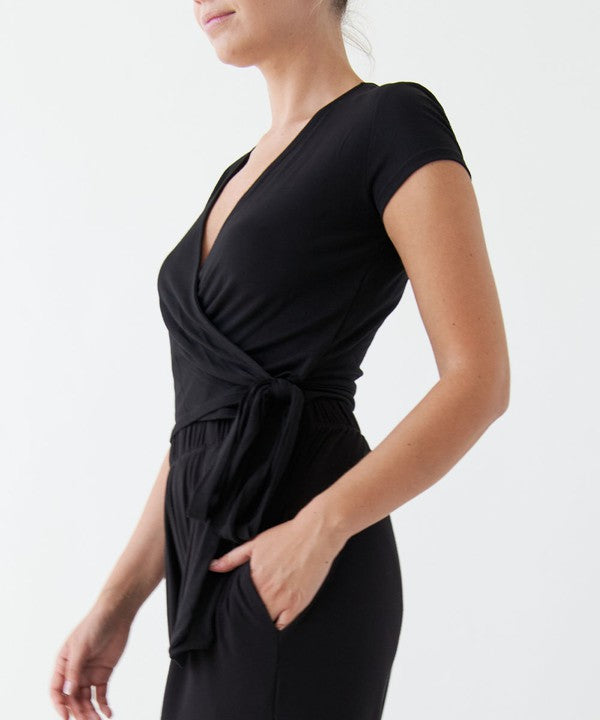 Women's Bamboo Wrap Crop Cam Sleeve | Zarnesh