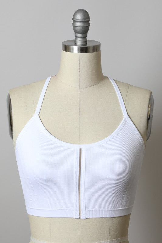 Women Seamless Longline Pullover Bralette Zarnesh