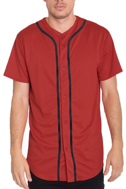 Men A-PACK Solid Baseball T-Shirt Jersey | Zarnesh