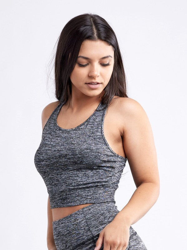 Women Racerback Lightweight Crop Tank Top | Zarnesh