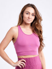 Women Racerback Lightweight Crop Tank Top | Zarnesh