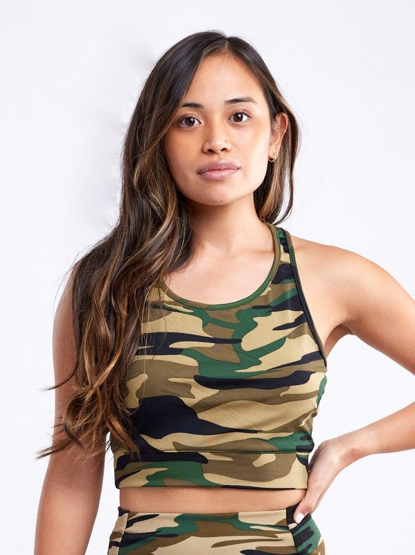 Women Racerback Lightweight Crop Tank Top | Zarnesh