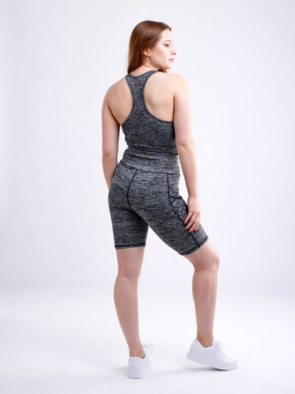 Women Racerback Lightweight Crop Tank Top | Zarnesh