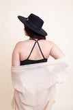  Women Plus Size Ruched Bralette Zarnesh