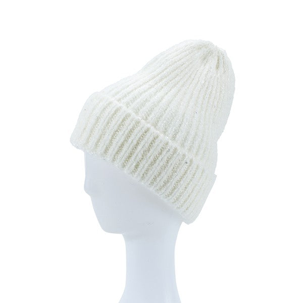 Women Knitted Sequin Beanie | Zarnesh