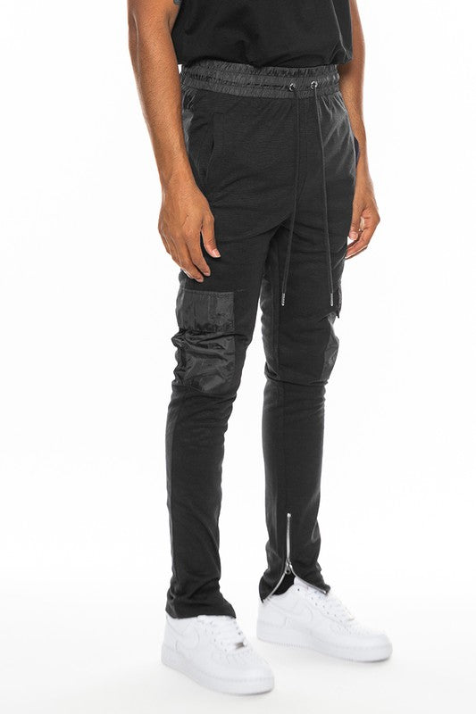 Men's Heathered Cotton Blend Joggers | Zarnesh