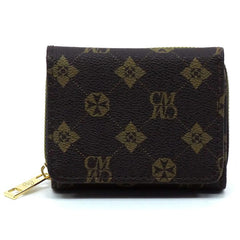 Women CM Monogram Tri-fold Wallet | Zarnesh