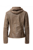 Women PU Jacket | Zarnesh