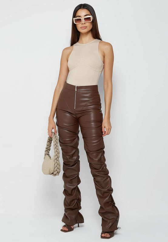  Women's SEXY PU LEATHER PANTS | Zarnesh