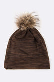 Women’s Faux Fur Cotton Slouchy Beanie | Zarnesh