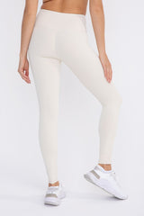 Women Jacquard Ribbed High-Waisted Leggings | Zarnesh