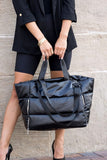 Women Metallic Puffer Tote | Zarnesh