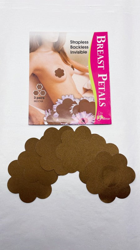  Women's Black Nipple Cover Petals Model BS2006 zarnesh.com