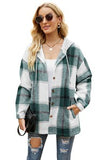 Women Long-Sleeve Hooded Shacket | Zarnesh