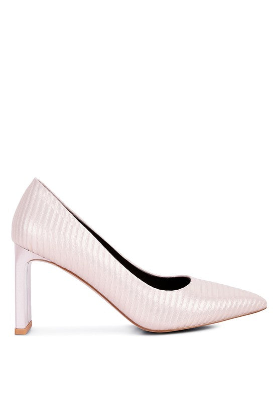 Women's Tickles Italian Block Heel Pumps | Zranesh