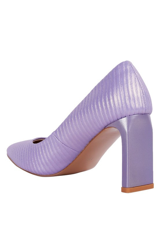 Women's Tickles Italian Block Heel Pumps | Zranesh