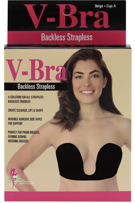 Women's Backless Strapless V-Bra 7008 zarnesh.com