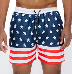 Men's WEIV American Flag Swim Shorts | Zarnesh