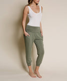Women Comfortable Fit Functional Pockets Bamboo Yoga Joggers Zarnesh