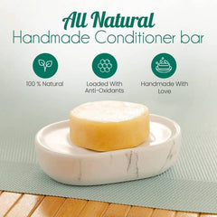 All-Natural Conditioner Bar - Eco-Friendly Hair Care Routine | Zarnesh