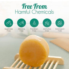 All-Natural Conditioner Bar - Eco-Friendly Hair Care Routine | Zarnesh