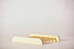 Natural Bamboo Soap Bar Dish - Eco-Friendly Holder for Sustainable Bathing | Zarnesh