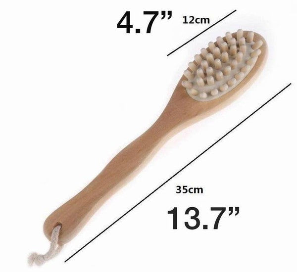 Revitalize Your Routine with Bath/Body Massage Brush | Zarnesh